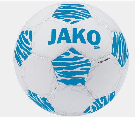 Тренировочный мяч Jako Wild Fußball Weiß