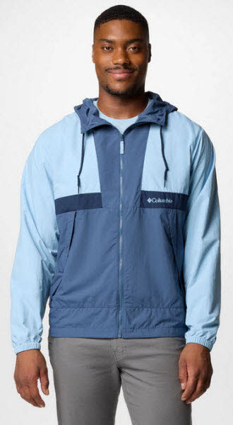 Ветровка с капюшоном Columbia Spire Valley Herren Kapuzenjacke Blau 16790₽