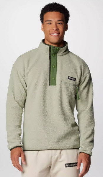 Columbia Helvetia II Half Snap Fleece Damen Fleece-Pullover Grn 14590₽