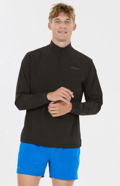 Endurance Typhoro M Half Zip Jacket Herren Jacke Schwarz
