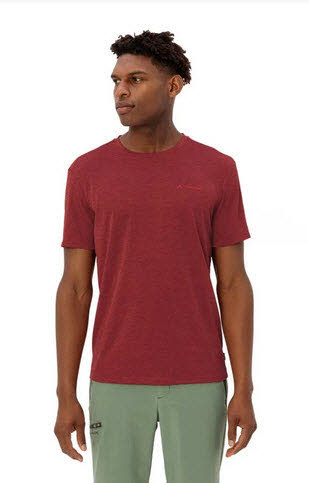 Футболка Vaude Essential Herren Functionshirt Rot 8290₽