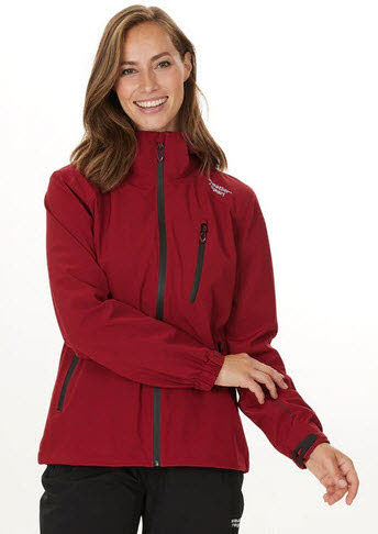 прогноз погоды в Камелии с курткой AWG W-PRO 15000 Damen Regenjacke Rot