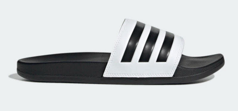 Кроссовки Adidas ADILETTE COMFORT Herren Badelatsche унисекс Schwarz