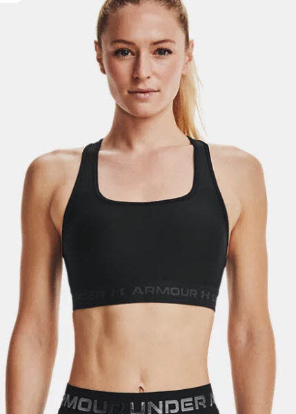 Under Armour UA Crossback Mid Bra Damen Sport BH