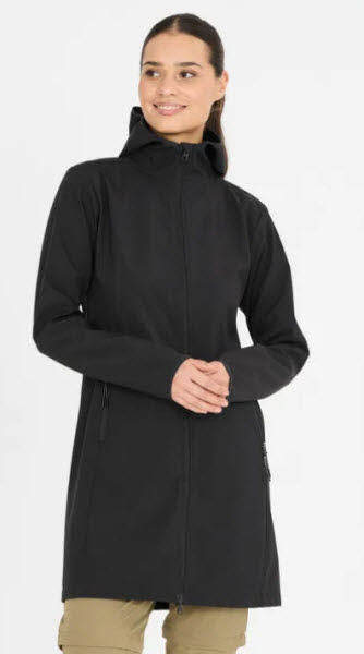 Whistler Luango W Long Softshell Jacket Damen Mantel