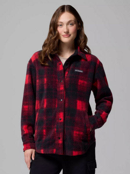 Columbia Benton II Springs Shirt Jacket Damen Fleece Jacke