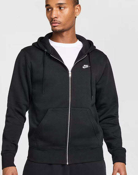 Nike M NK CLUB BB FZ HOODIE Herren Kapuzenjacke