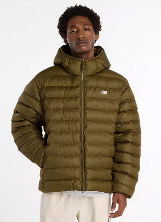 New Balance Hooded Puffer Jacket Herren Kapuzenjacke
