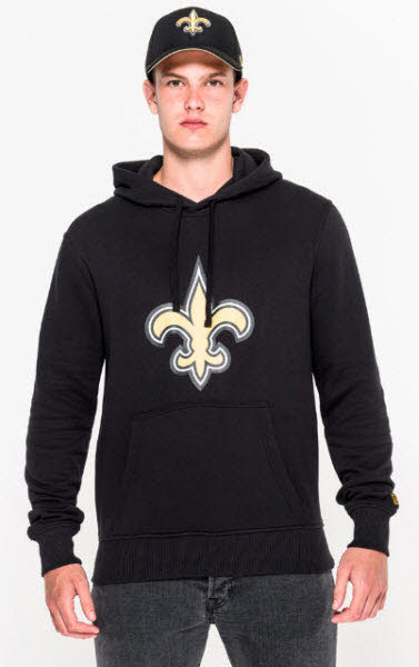 New Era Team Logo PO Hoody New Orleans Saints Herren Kapuzenpullover