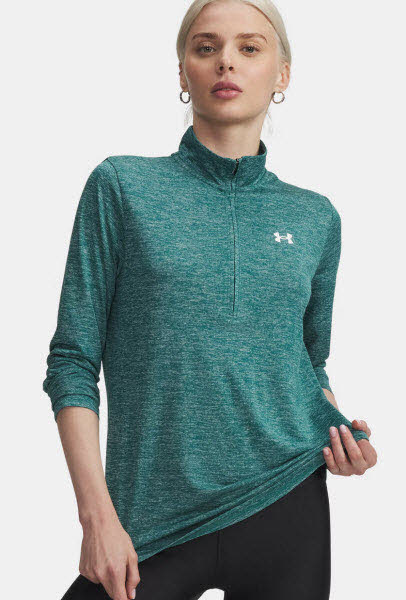 Under Armour Tech 1/2 Zip- Twist Damen Langarmshirt