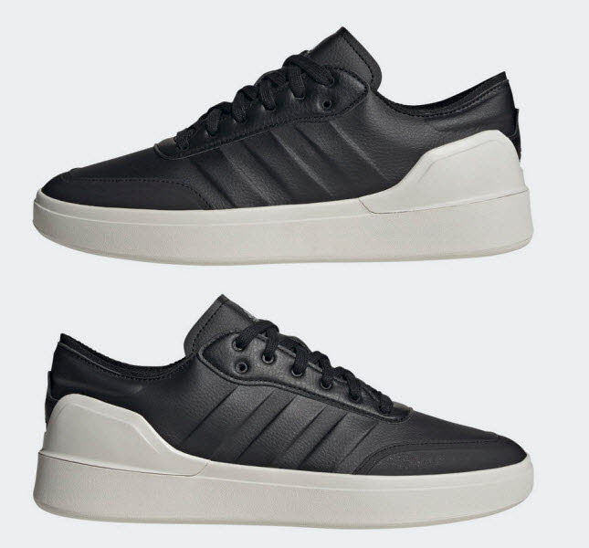 Adidas COURT REVIVAL,CBLACK/CBLACK/GREONE Herren Tennisschuh Bild 10