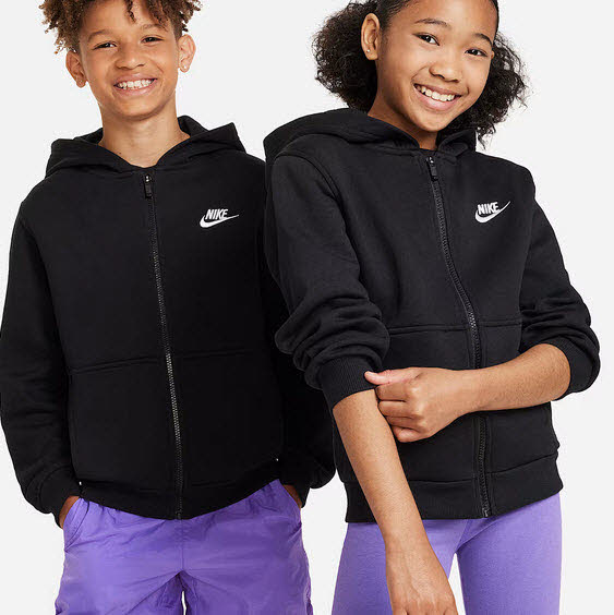 Nike Club Fleece Hoodie Kids Kapuzenjacke