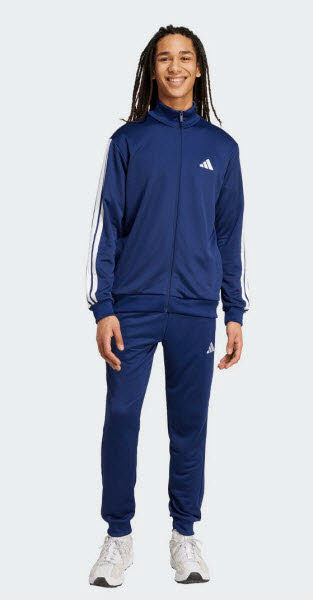 Adidas M 3S FT TT TS Herren Trainingsanzug