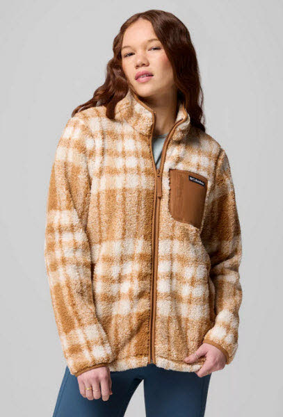 Columbia West Bend Print Full Zip II Damen Fleece Jacke