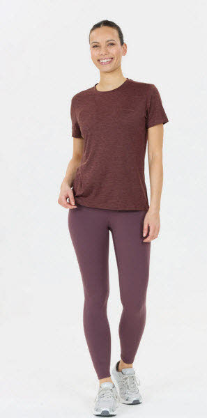 Endurance Alvaly W Melange S/S Damen Sportshirt Bild 6