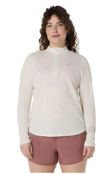 Asics ICON 1/2 ZIP LS TOP Damen Laufshirt langarm