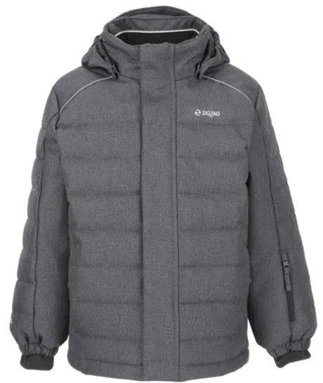 ZIGZAG Nino Melange Ski Jacket W-PRO 10000 Kids Regenjacke