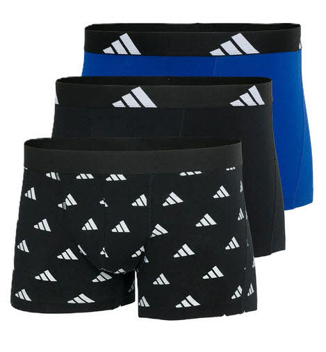 Adidas Trunk Basic 3Stk Herren Boxershort