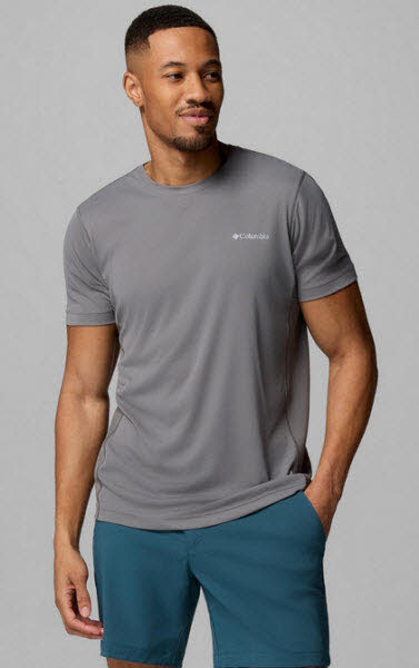Columbia Zero Rules Light SS Crew Herren T-Shirt