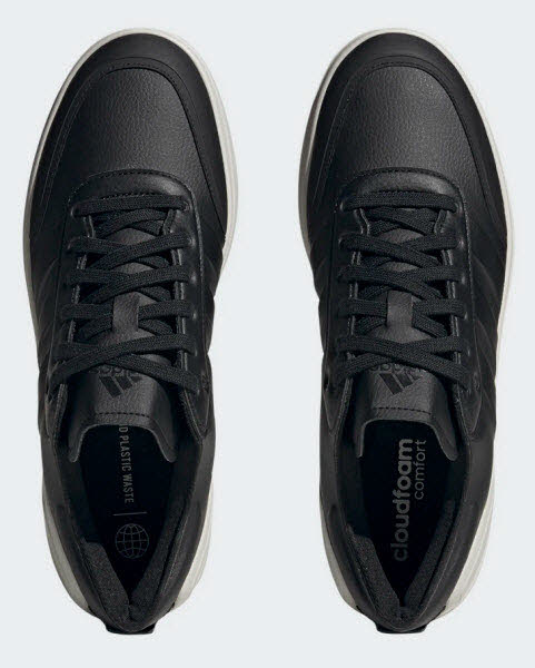 Adidas COURT REVIVAL,CBLACK/CBLACK/GREONE Herren Tennisschuh Bild 2