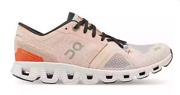 On Cloud X Damen Laufschuh