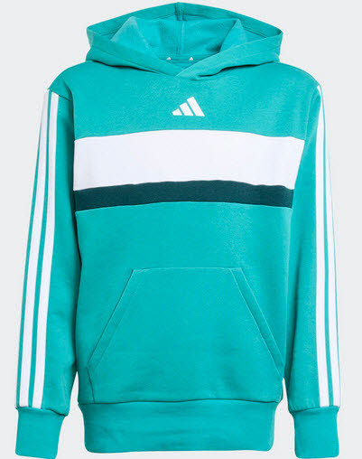 Adidas J 3S TIB FL Hoodie Kids Sweatshirt Bild 4