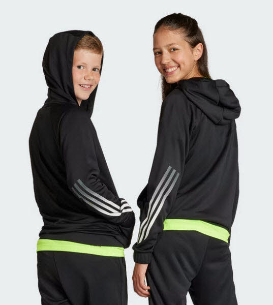 Adidas U TI HOODIE Kids Kapuzenshirt Bild 3
