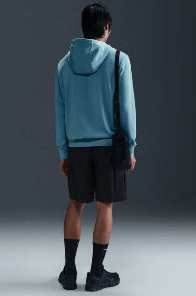 Nike CLUB FrenchTerry HOODIE FONT GX Herren Kapuzenshirt Bild 5