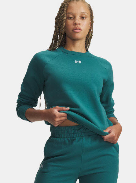 Under Armour UA Rival Fleece Crew- Damen Sweatshirt
