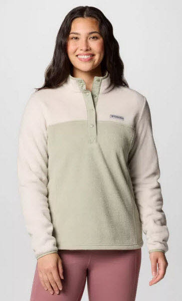 Columbia Benton Springs 1/2 Snap Pull Over II Damen Fleeceshirt langarm