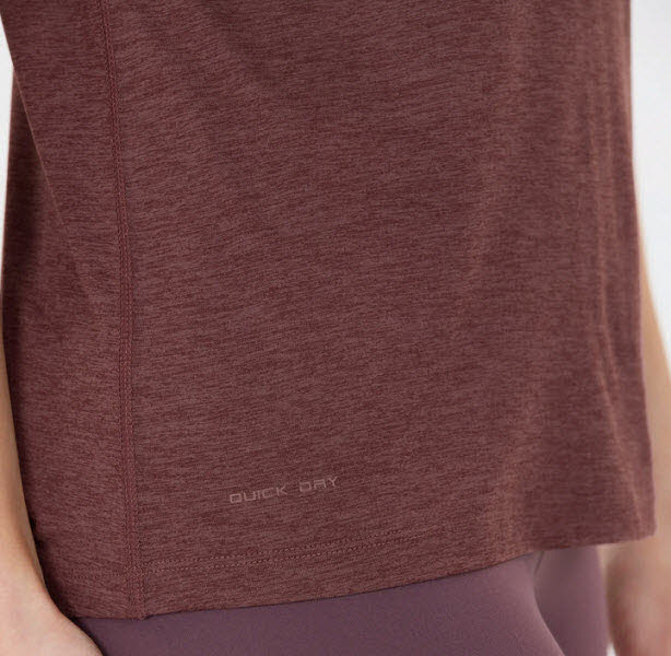 Endurance Alvaly W Melange S/S Damen Sportshirt Bild 5