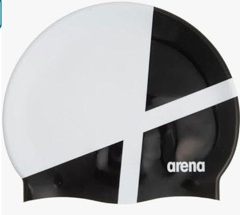 Arena ICONS TEAM STRIPE CAP unisex Badekappe