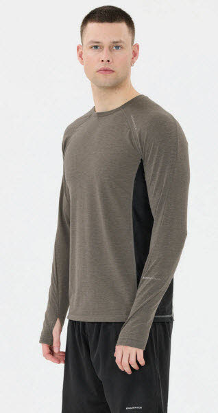 Endurance Jonnik M L/S Midlayer Herren Langarm Shirt