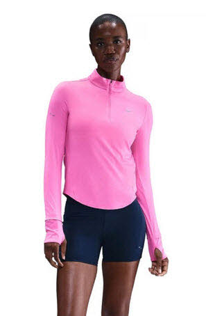 Nike W NK SWIFT DF UV HZ TOP Damen Laufoberteil