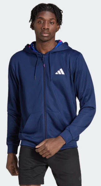 Adidas Train Essentials Seasonal Training Jacke Herren Kapuzenjacke