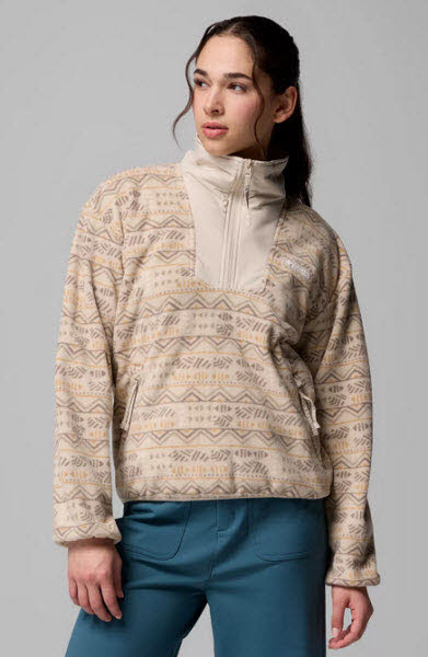 Columbia Sequoia Grove Printed Half Zip Damen Fleece Pullover
