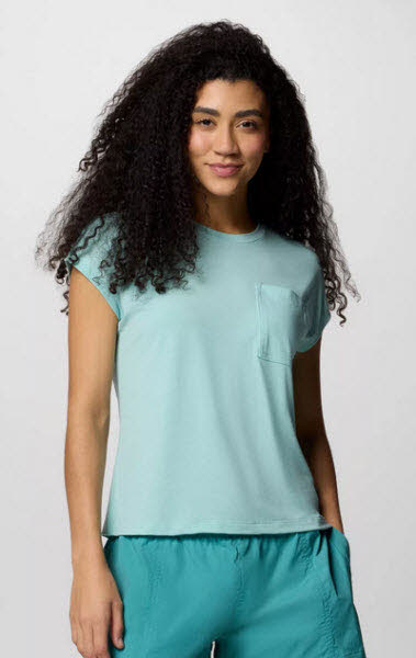 Columbia Boundless Trek Short Sleeve Tee Damen Shirt