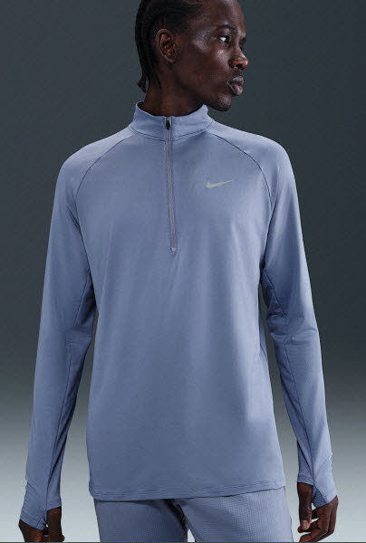 Nike M NK DF STRIDE HZ MIDLAYER Herren Laufoberteil