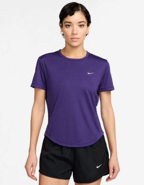 Nike TEMPO DF SS TOP Damen Laufoberteil