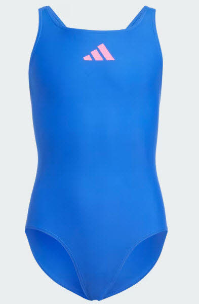 Solid Small Logo Badeanzug Kids Swimsuit