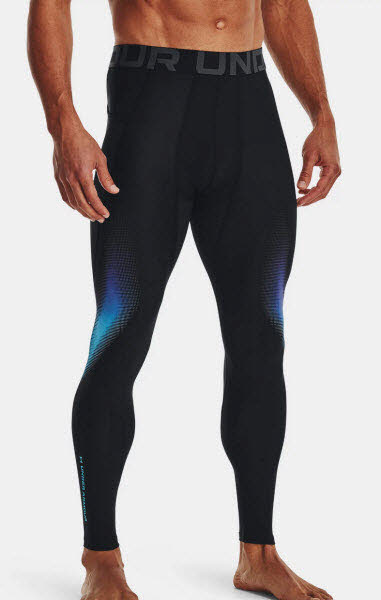 Under Armour UA HG Armour Novelty Lgs-BLK Herren Tight