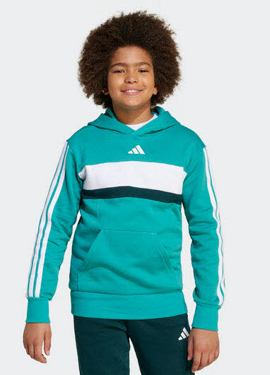 Adidas J 3S TIB FL Hoodie Kids Sweatshirt