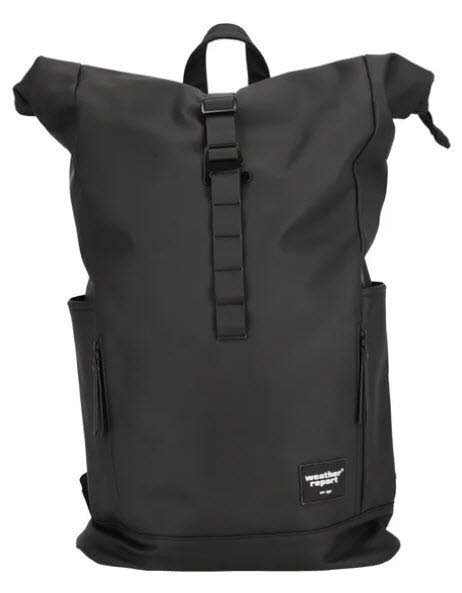 weather report Bronze PU Backpack Rucksack