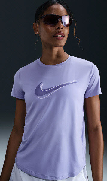 Nike One Swoosh Dri-FIT Shirt Damen Laufshirt