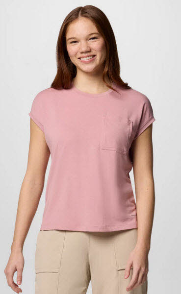 Columbia Boundless Trek Short Sleeve Tee Damen Shirt