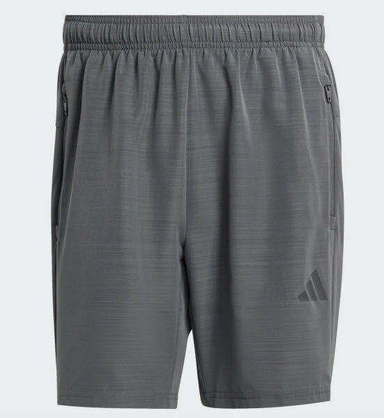 Adidas WORKOUT ESSENTIALS BASE MELANGE WOVEN SH Herren Sporthose kurz