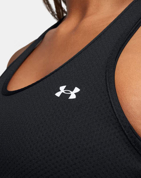 Under Armour Tech Mesh Racer Tank-BLK Damen Tanktop Bild 3