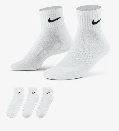 Cushion Ankle Socken 3 Paar unisex Sportsocken