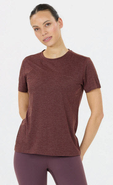 Endurance Alvaly W Melange S/S Damen Sportshirt