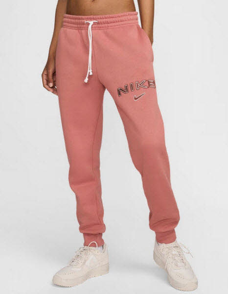 Nike W NSW PHNX FLC MR STD LOGO PNT Damen Jogginghose